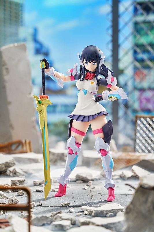 Gridman Universe Figma Action Figure Hyper Body Rikka Takarada (Grid Tector Ver.) 15 cm