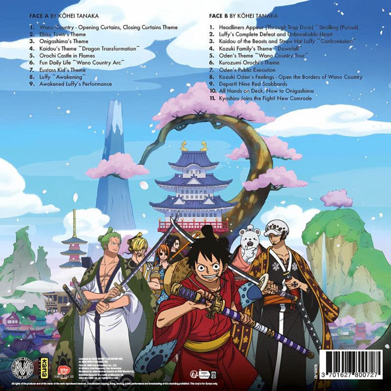 One Piece Original Soundtrack LP Vinyl Land of Wano 2