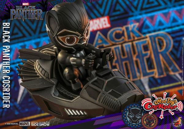 Black Panther: CosRider with Sound & Light Up Black Panther - Mini Figure - Hot Toys