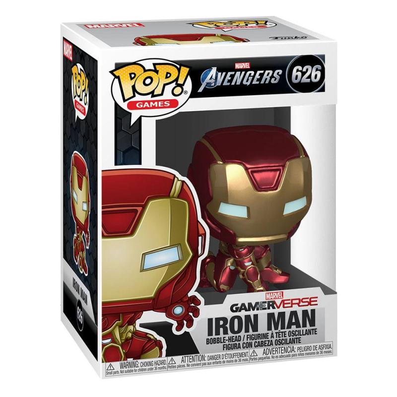 Marvel's Avengers (2020 video game) POP! Marvel Vinyl Figure Iron Man 9 cm 1