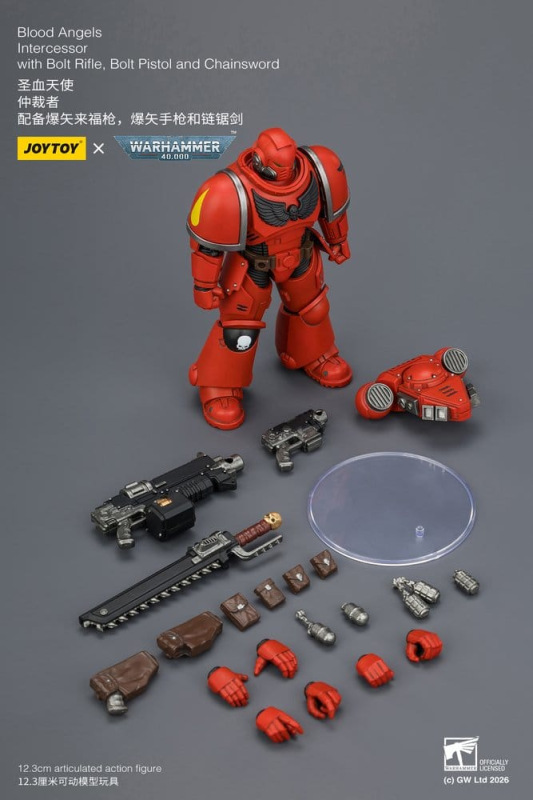 Warhammer 40,000 Action Figure Blood Angels Intercessor 12 cm 7