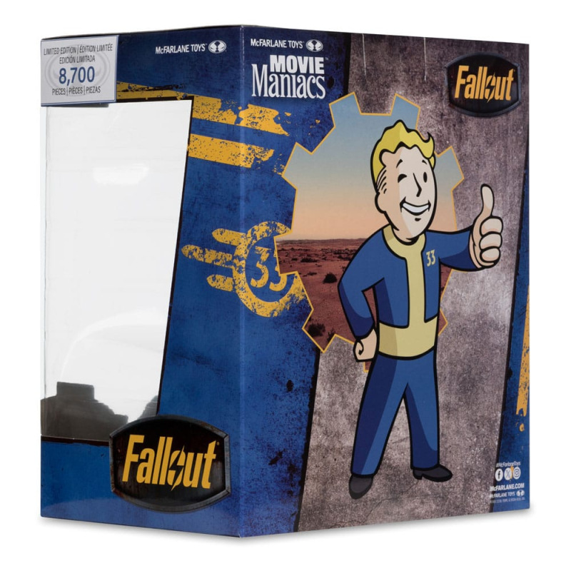 Fallout Movie Maniacs Action Figure Vault Boy Version 1 14 cm 9