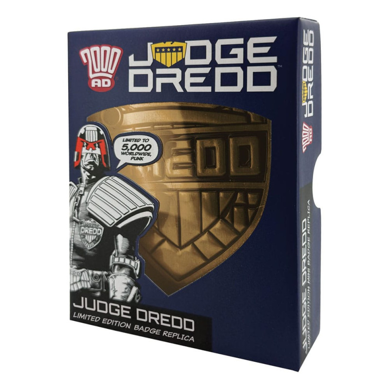 2000 AD Replica Judge Dredd Badge Limited Edition 3