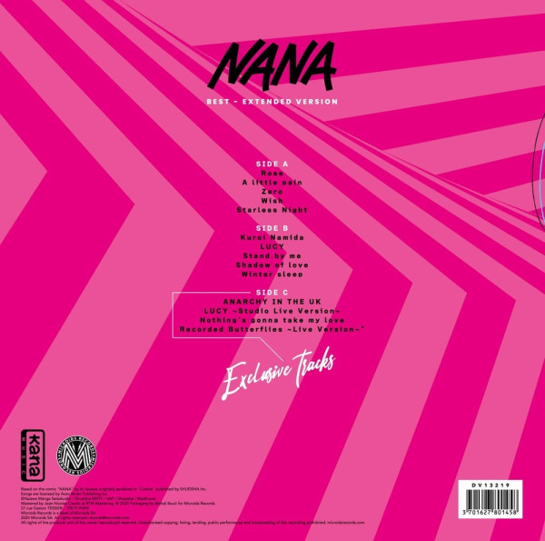 Nana Best Collection Vinyl 2 x LP Extended Version 1