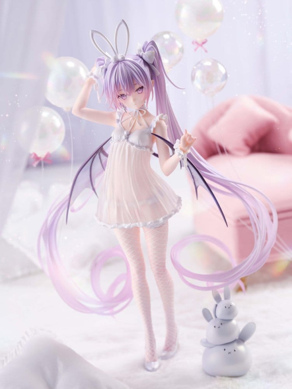 rurudo Original Character PVC Figure 1/7 Eve Usamimi Lingerie Ver. 27 cm (re-run) 5