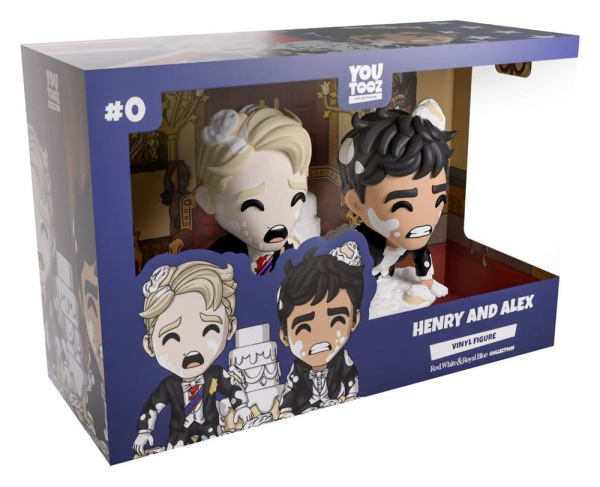 Red, White & Royal Blue Vinyl Figure Henry And Alex 11 cm 3