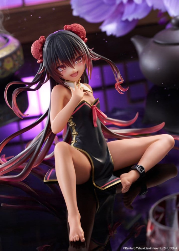 To Love-Ru Darkness Desktop Cute PVC Figure Nemesis (Chinese Dress Ver.) 13 cm 6