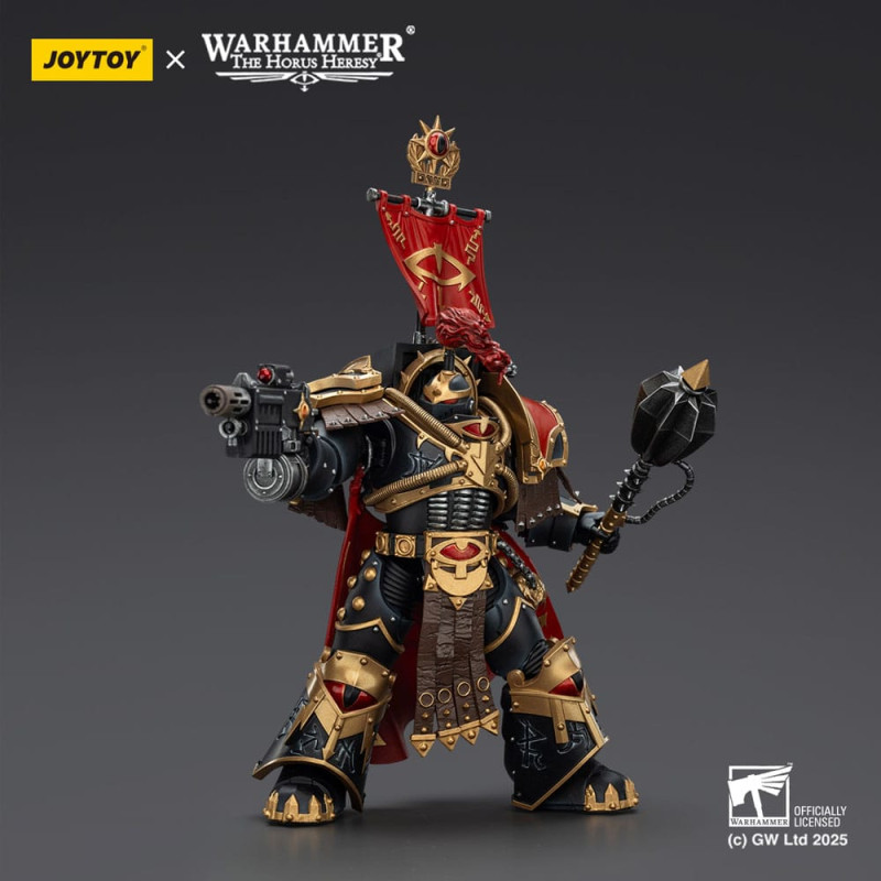 Warhammer 40,000: Sons of Horus Action Figure Legion Cataphractii Praetorwith Combi-Melta and Power 3