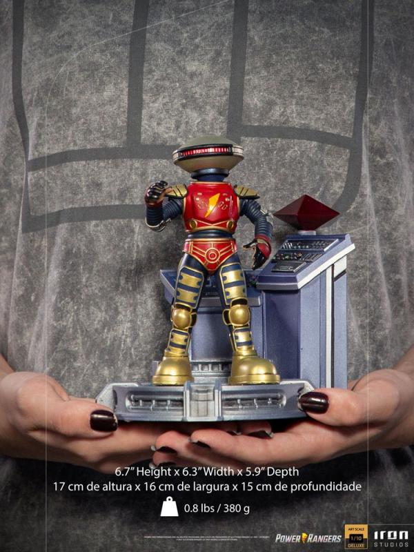 Power Rangers: Alpha 5 1/10 Deluxe Art Scale Statue - Iron Studios
