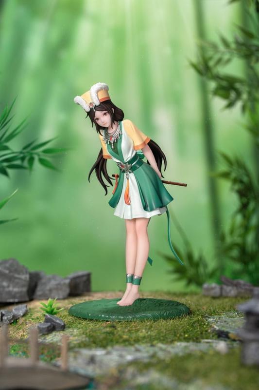 Original Character Gift + PVC Statue 1/10 Gentle tapping on the bamboo flute A´nu 17 cm 1