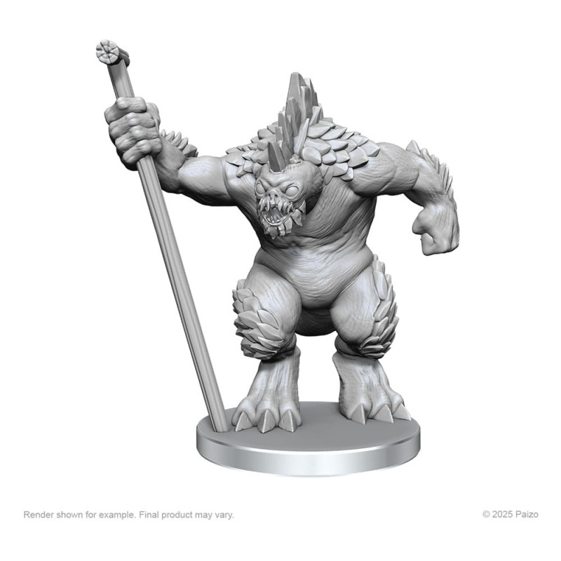 Pathfinder Deep Cuts Unpainted Miniatures Xulgath Skirmisher & Stoneliege 2