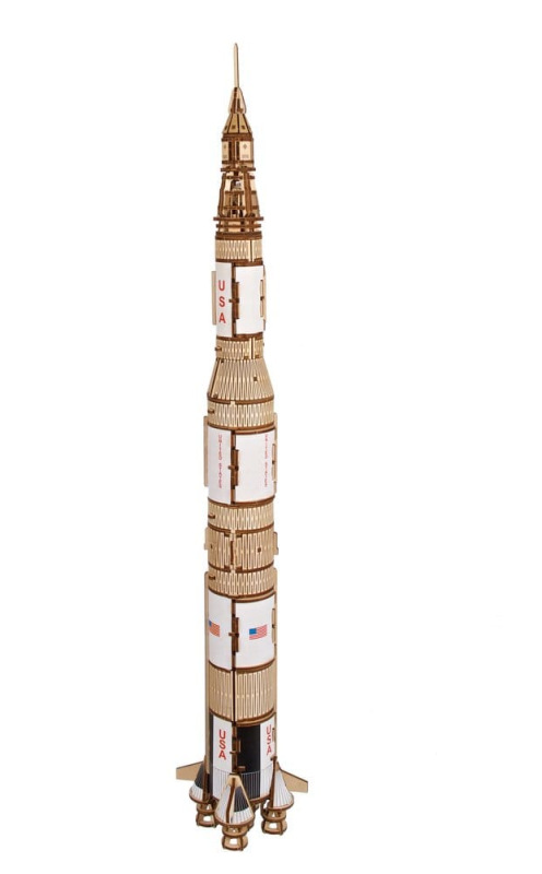 NASA 3D Wooden Puzzle Saturn V 5