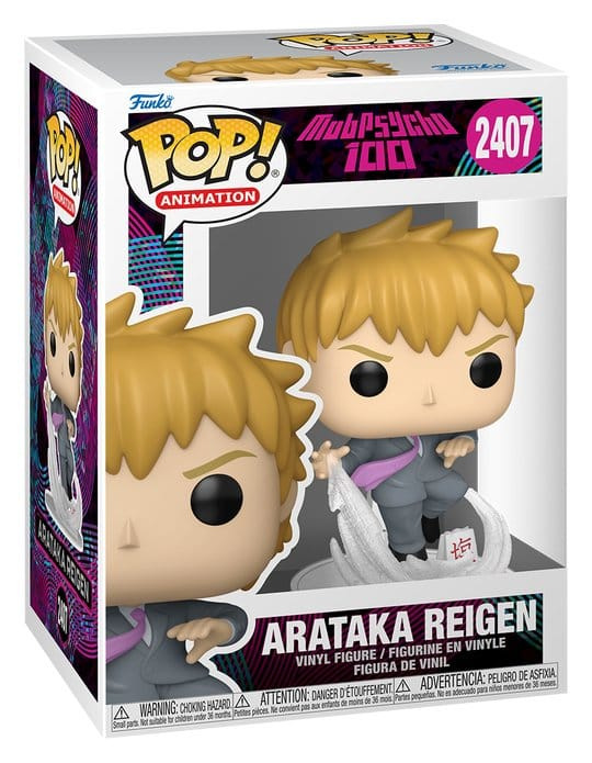 Mob Psycho 100 POP! Animation Vinyl Figure Arataka Reigen 9 cm 1