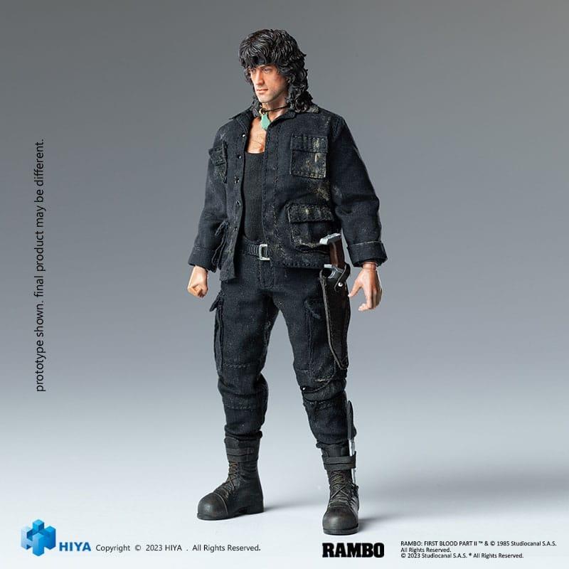 First Blood III: John Rambo 1/12 Exquisite Super Series Action Figure - Hiya Toys