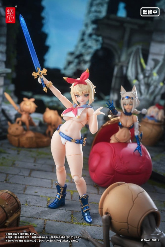 Original Character Action Figure 1/12 RPGEX-06 Adventurer Snail 15 cm 11