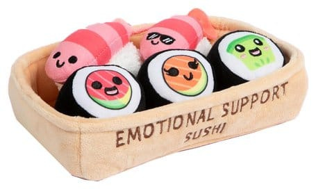 Relatable Emotional Support Plush Figure Sushi