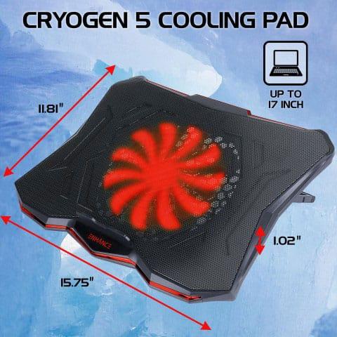 Enhance LED Cooling Stand Red 1