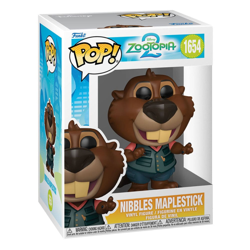 Zootopia 2 POP! Movies Vinyl Figure Nibbles Maplestick 9 cm 1