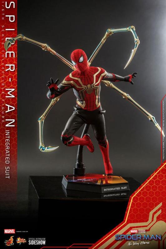 Spider-Man: No Way Home Movie Masterpiece Action Figure 1/6 Spider-Man (Integrated Suit) 29 cm