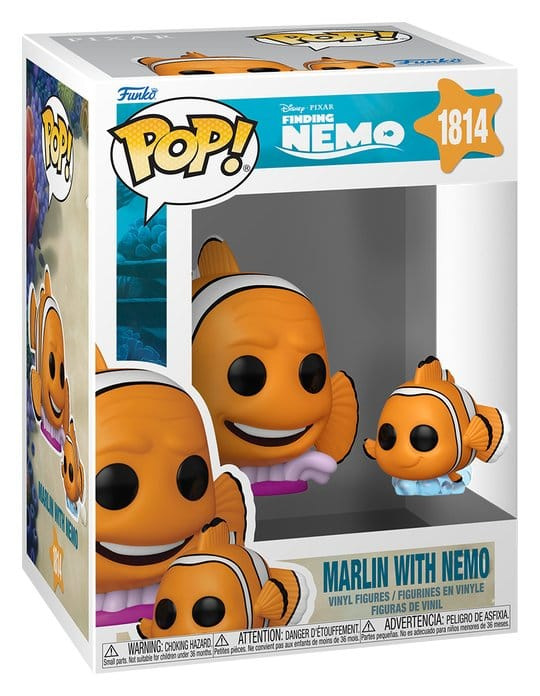 Finding Nemo POP! & Buddy Vinyl Figure Marlon w/Nemo 9 cm 1