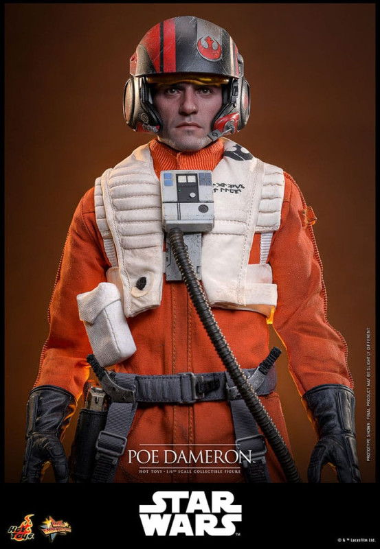 Star Wars Action Figure 1/6 Poe Dameron 30 cm 3