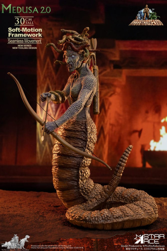 Ray Harryhausens Soft-Motion Series Statue Medusa 30 cm 1
