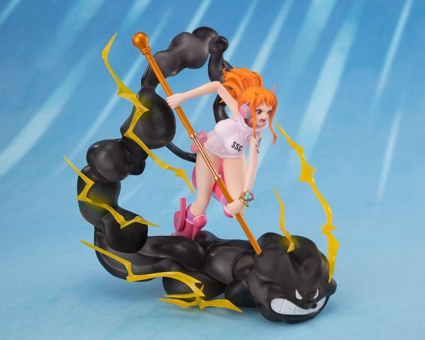 One Piece Figuarts ZERO Extra Battle PVC Statue Nami Lightning Blast 17 cm 1