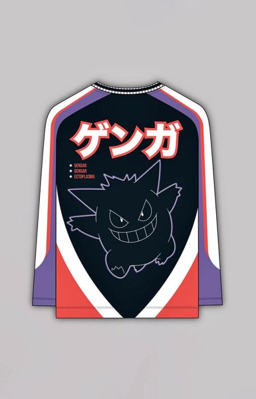 Pokemon Sweater Soccer Jersey Gengar Size L