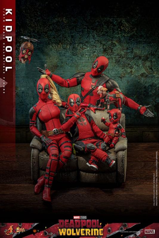 Deadpool & Wolverine Movie Masterpiece Action Figure 1/6 Kidpool 22 cm