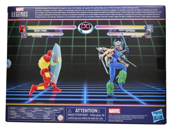 Marvel Games Marvel Legends Action Figure 2-Pack Iron Man & Marvel's Spiral 15 cm 1