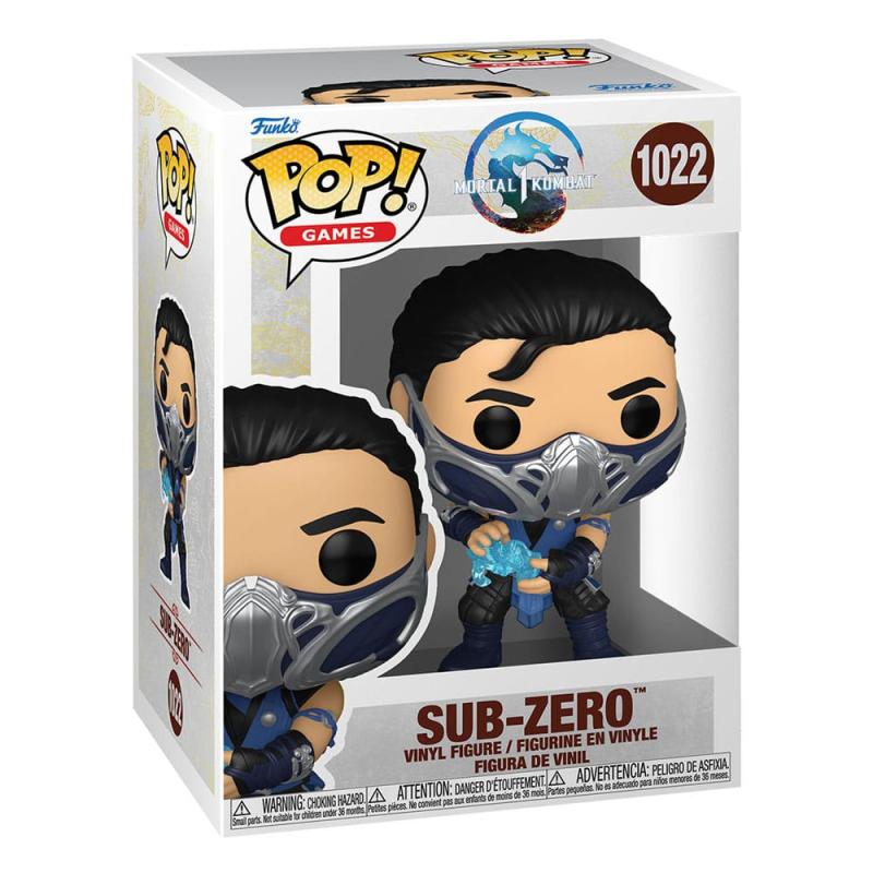 Mortal Kombat POP! Games Vinyl Figure Sub Zero 9 cm