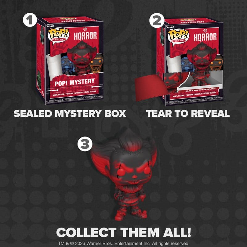 Warner Brothers Horror POP! Animation Vinyl Figures 9 cm Assortment (6) 4