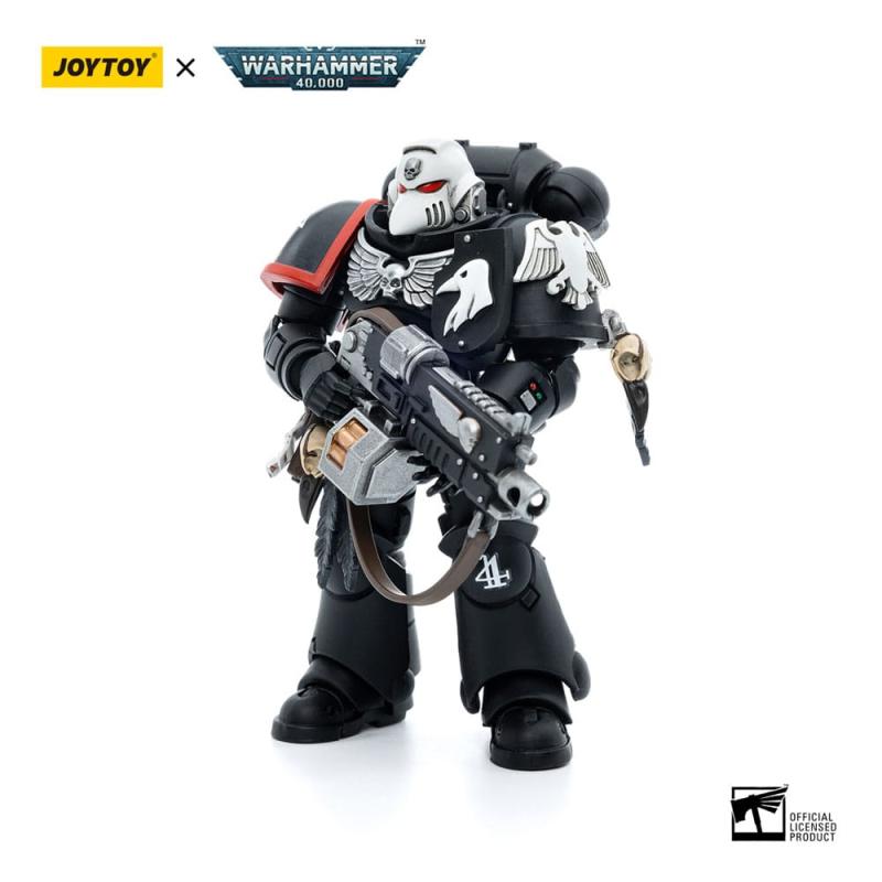 Warhammer 40k: Raven Guard Intercessors Sergeant Rychas 1/18 Action Figure - Joy Toy (CN)