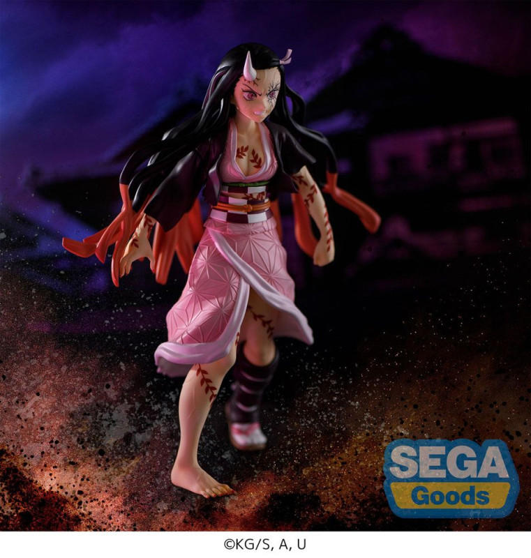 Demon Slayer: Kimetsu no Yaiba Figurizm PVC Statue Nezuko Kamado Demon Form Advancing Ver. 21 cm 2