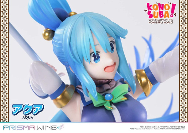 Konusuba - God's blessing on this wonderful world! Prisma Wing PVC Statue 1/7 Aqua 24 cm 10