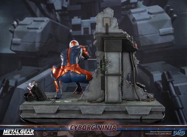 Metal Gear Solid Statue Cyborg Ninja (Gray Fox) 41 cm 7