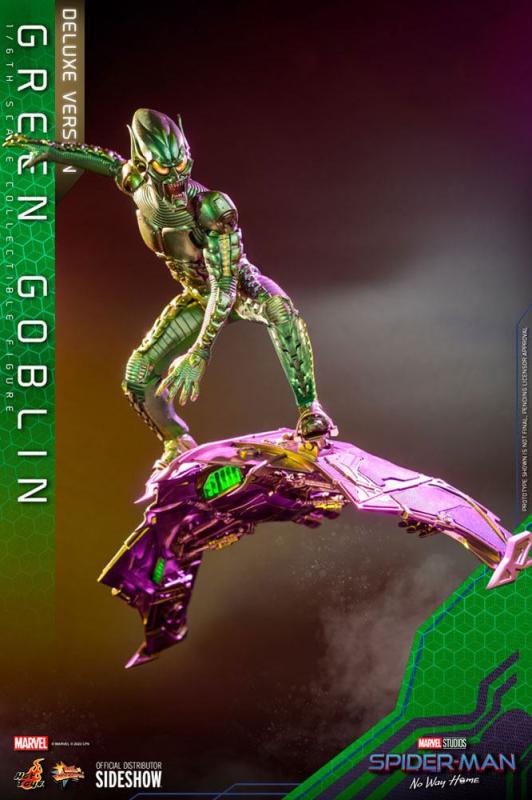 Spider-Man: No Way Home Movie Masterpiece Action Figure 1/6 Green Goblin (Deluxe Version) 30 cm