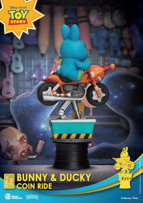 Disney: Bunny & Ducky 16 cm Coin Ride Series D-Stage PVC Diorama - Beast Kingdom Toys