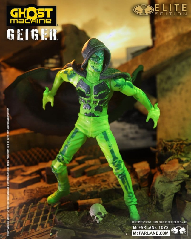 Ghost Machine McFarlane Elite Edition Deluxe Action Figure Geiger 18 cm 12