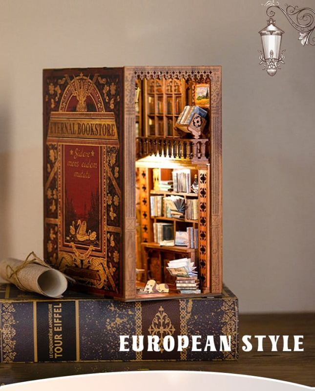 Book Nook Eternal Bookstore 23 x 11 cm 4