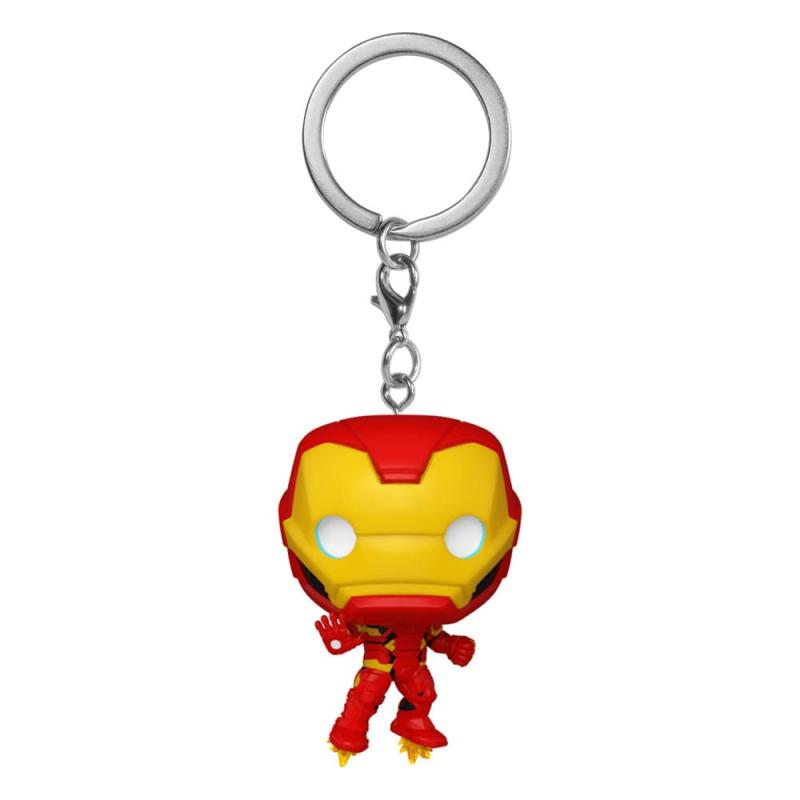 Marvel POP! Vinyl Keychains 4 cm New Classics - Iron Man Display (12)