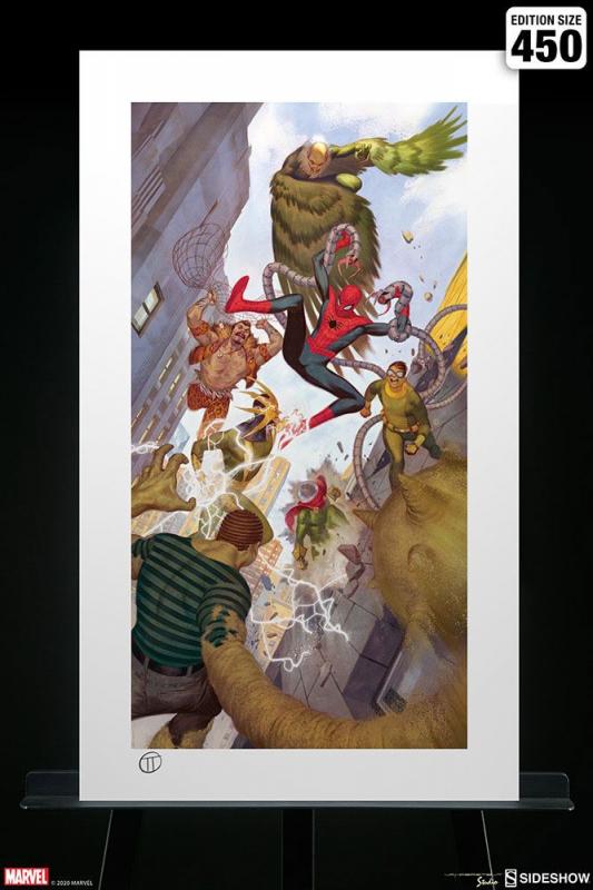 Marvel: Spider-Man vs Sinister Six - Art Print 43 x 74 cm - unframed - Sideshow