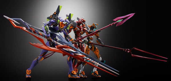 Neon Genesis Evangelion Metal Build Action Figure Eva Production Model-02 30th with the Spear of Cas 1