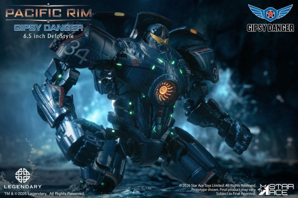 Pacific Rim DefoStyle Figure Gipsy Danger DX 17 cm 2