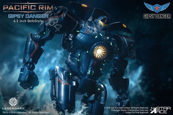 Pacific Rim DefoStyle Figure Gipsy Danger DX 17 cm 3