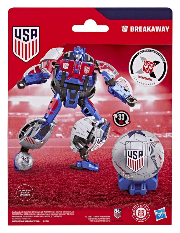 Transformers x US Soccer Federation Action Figure Breakaway 14 cm 1