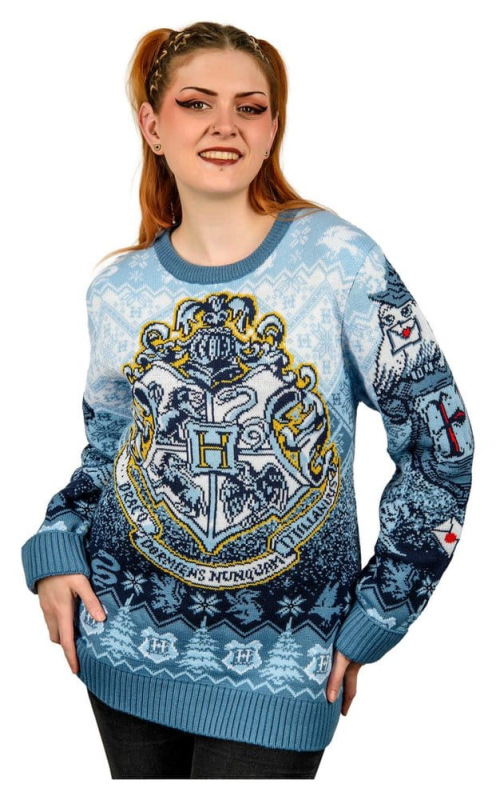 Harry Potter Christmas Sweater Hogwarts Size M 2