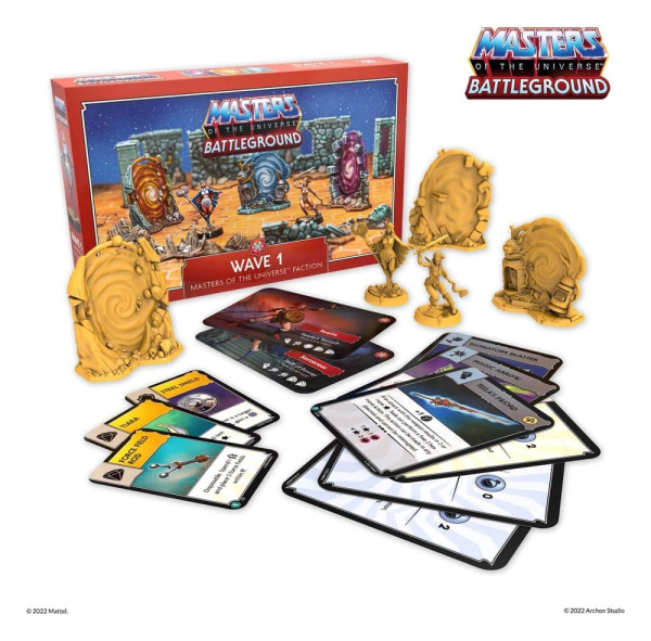 Masters of the Universe: Battleground Miniatures Game Wave 1: Masters of the Universe Faction *Spani