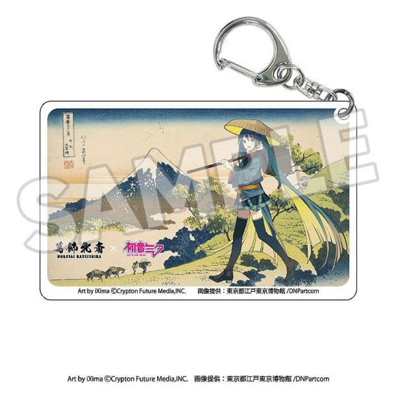 Katsushika Hokusai x Hatsune Miku Acrylic Keychains Blind Box Assortment (8) 6