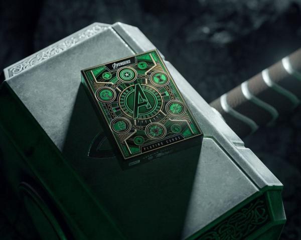 Avengers - The Infinity Saga Playing Cards Green Version